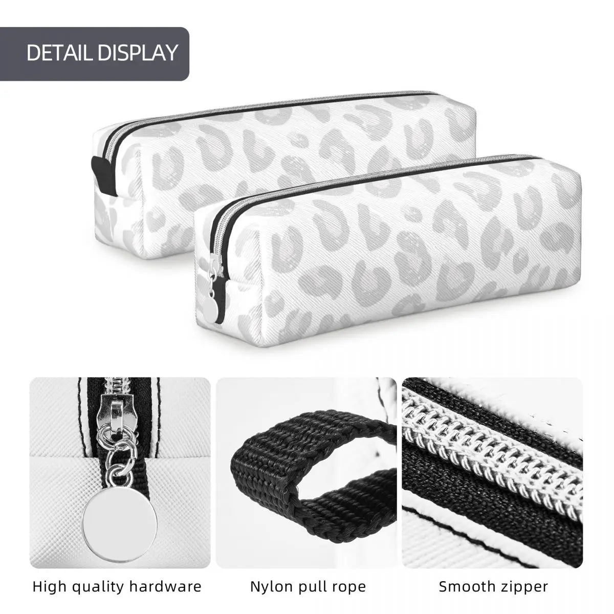 Snow Leopard Pencil Case