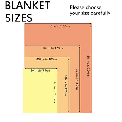 Cozy Lion Flannel Throw Blanket