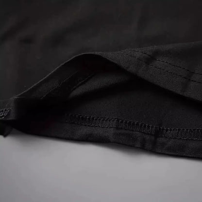 Wild Heartbeat Crew Neck Black T-Shirt