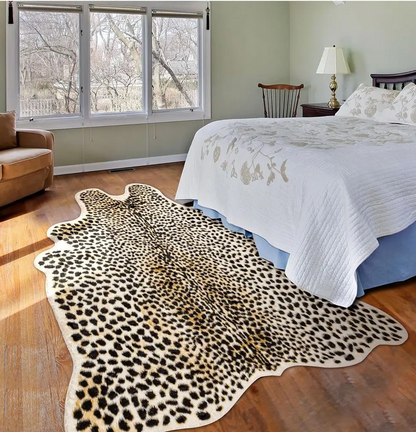 Stylish & Soft Faux Cheetah Print Rug – 5 x 7 Feet