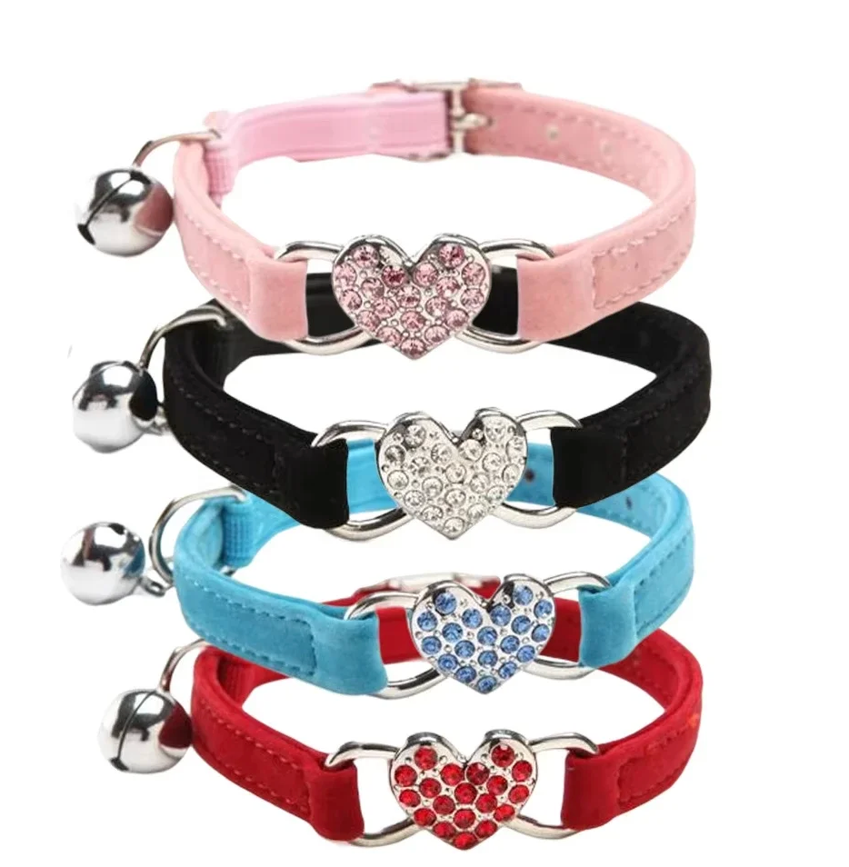 Heart Bling Collar