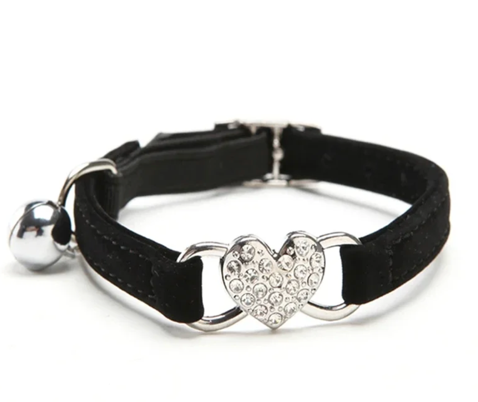 Heart Bling Collar