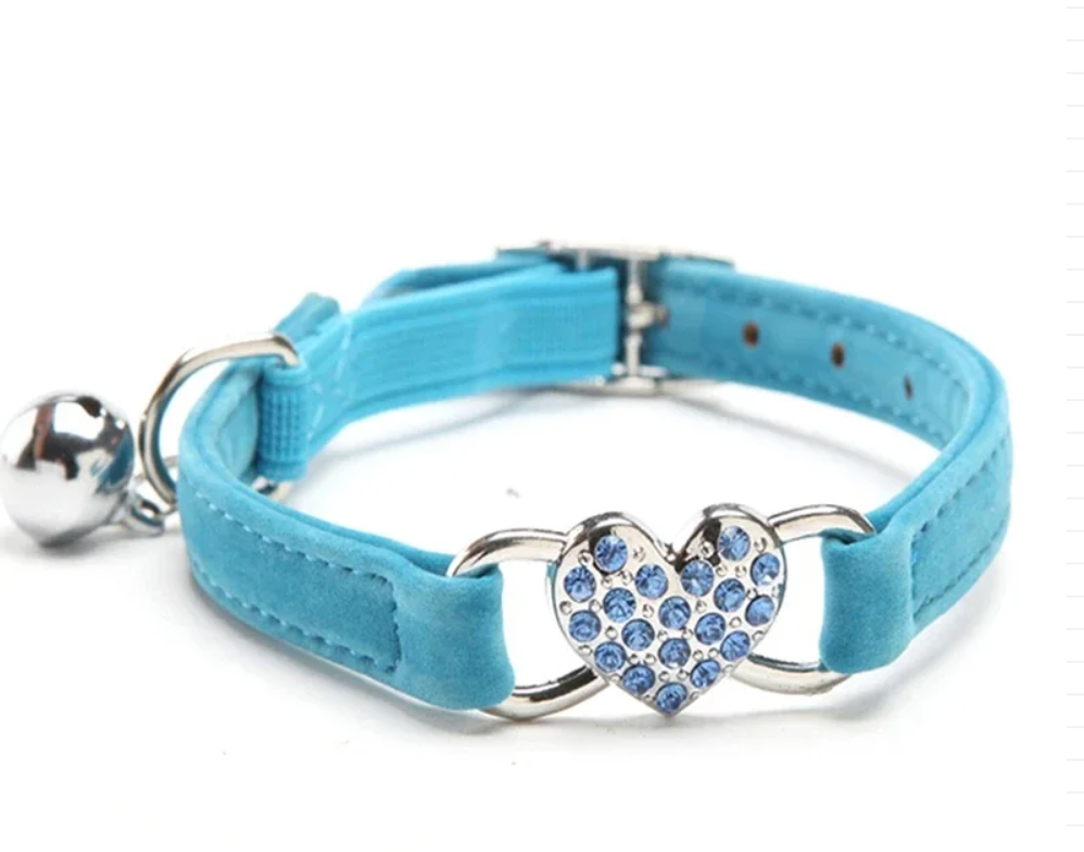 Heart Bling Collar