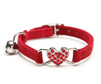 Heart Bling Collar