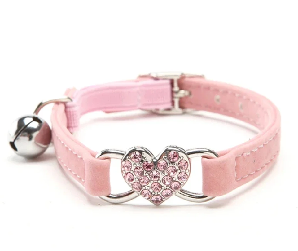 Heart Bling Collar