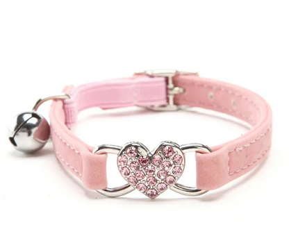Heart Bling Collar