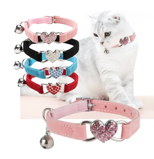 Heart Bling Collar