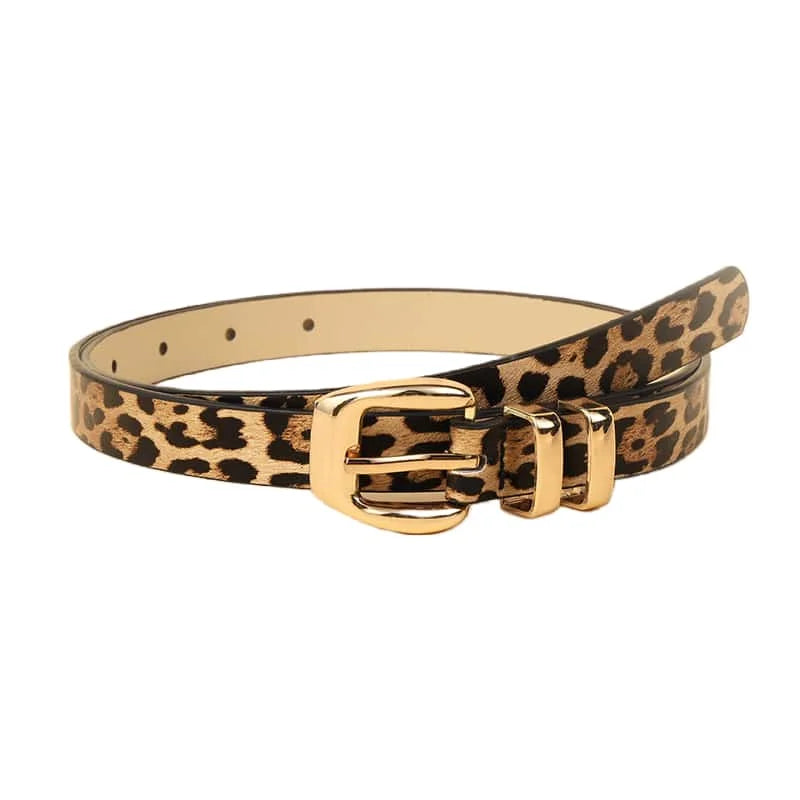 Trendy Leopard Belt 