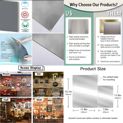 Snow Leopard Metal Wall Art Decor 