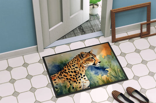 Artsy Cheetah Doormat