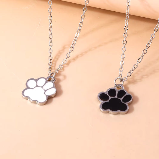 Yin Yang Paw Necklaces