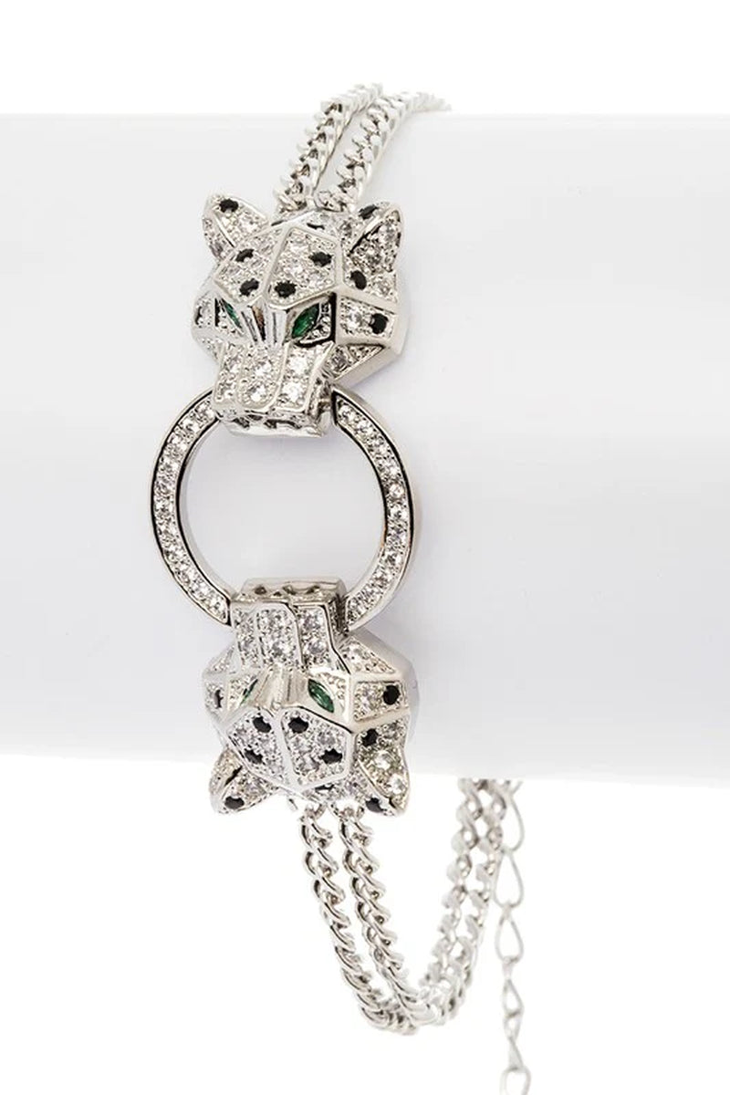 Double Leopard Bracelet