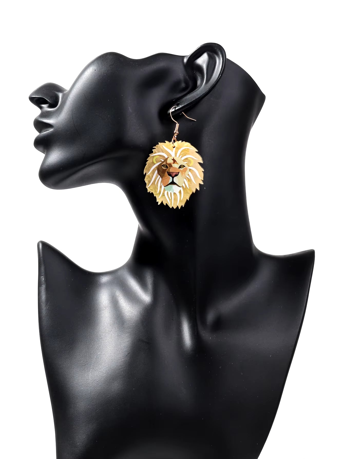 Fun Lion Earrings 