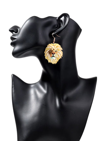 Fun Lion Earrings 