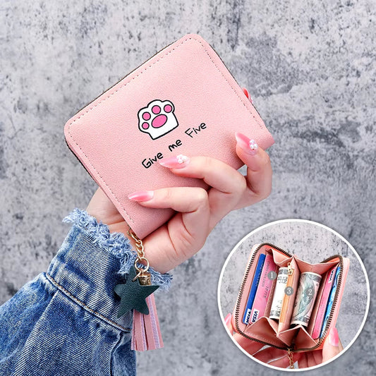 "Give Me Five" Paw Wallet in 8 Different Colors! 