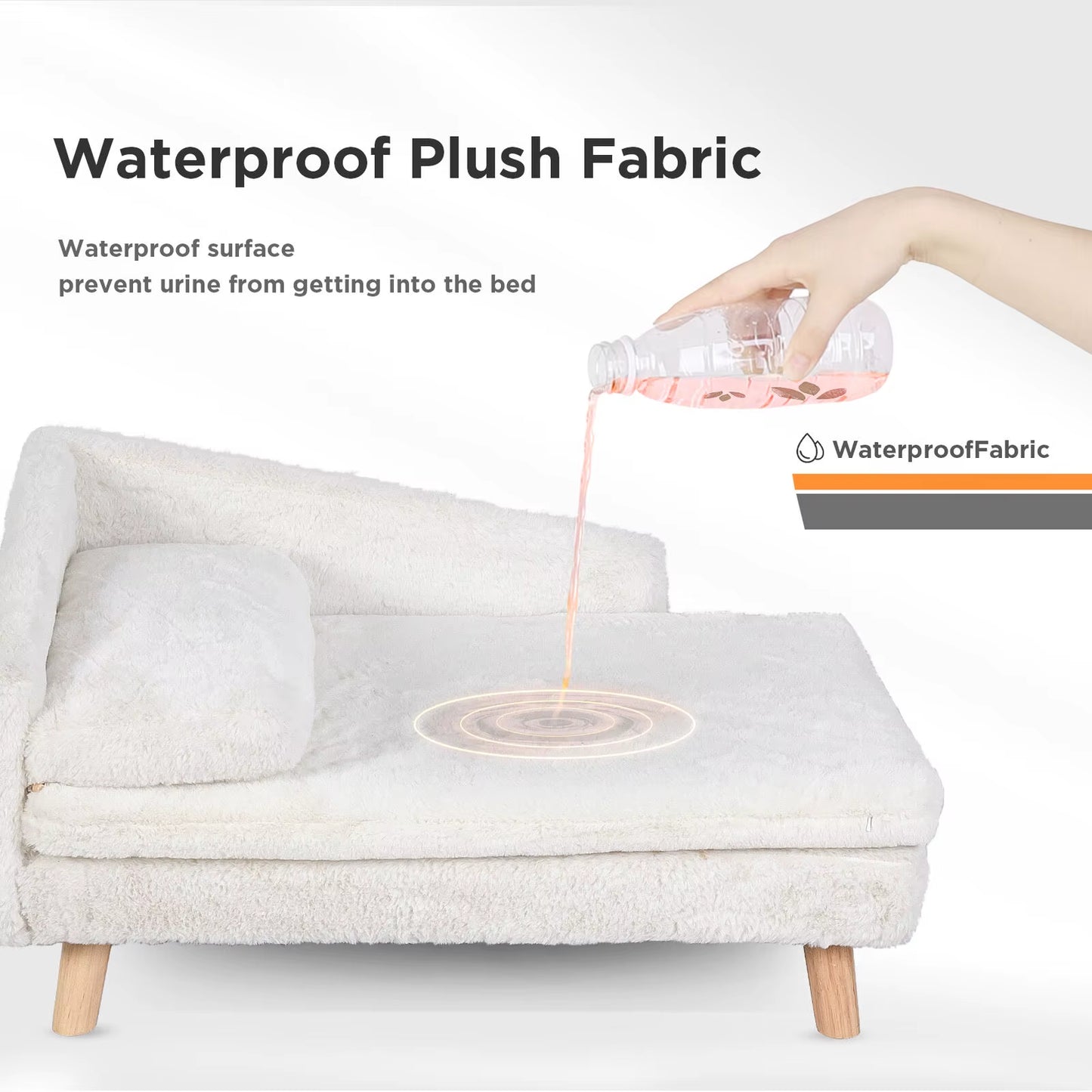 Elegant Vanity Chaise