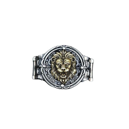 Adjustable Lion Ring