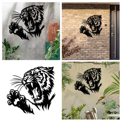  Metal Tiger Wall Art Decor 