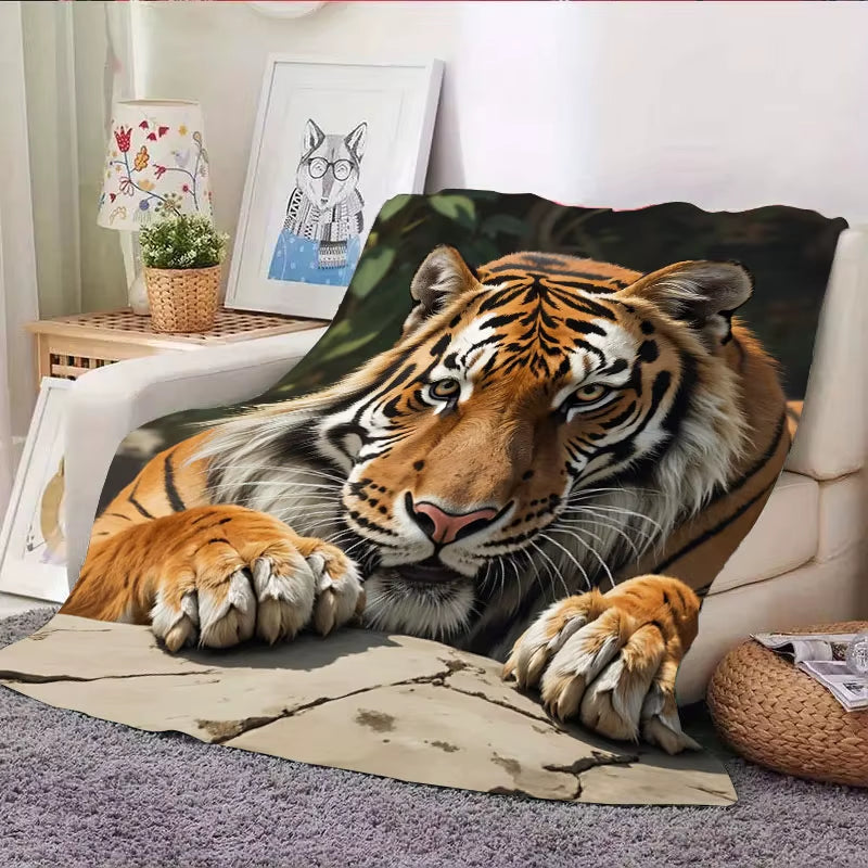 Cozy Tiger Blanket 