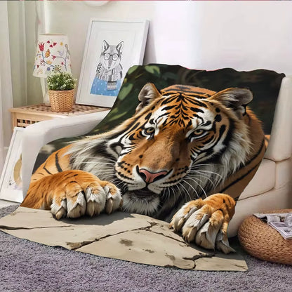 Cozy Tiger Blanket 