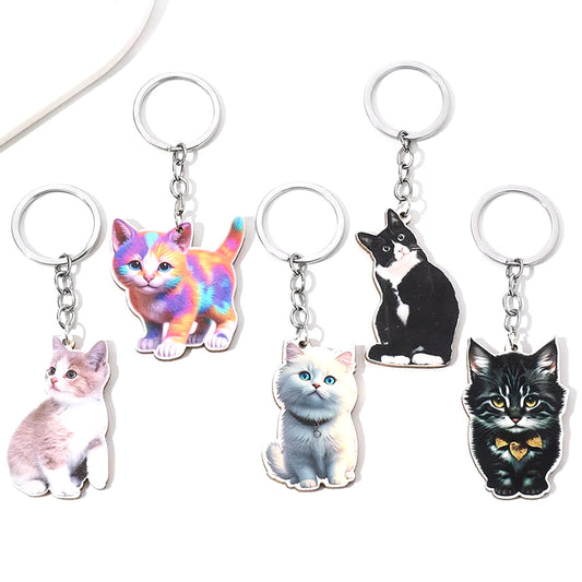 Kitten Dangling Keychain