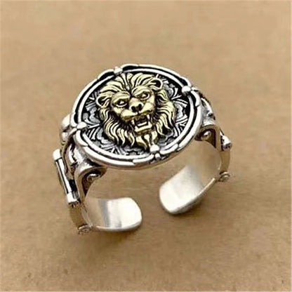 Adjustable Lion Ring