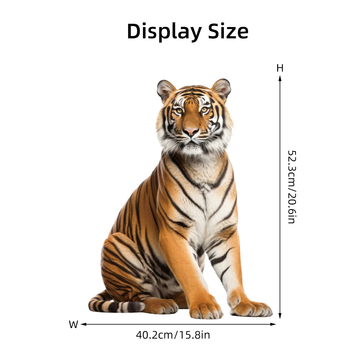 Tiger Wall Art Sticker Home Decor