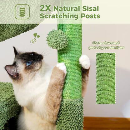 Cactus Cat Tree Tower 