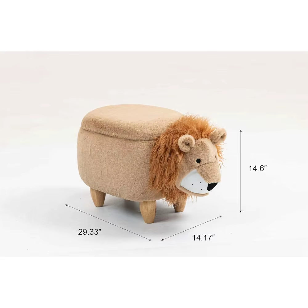 Lion Ottoman Decor