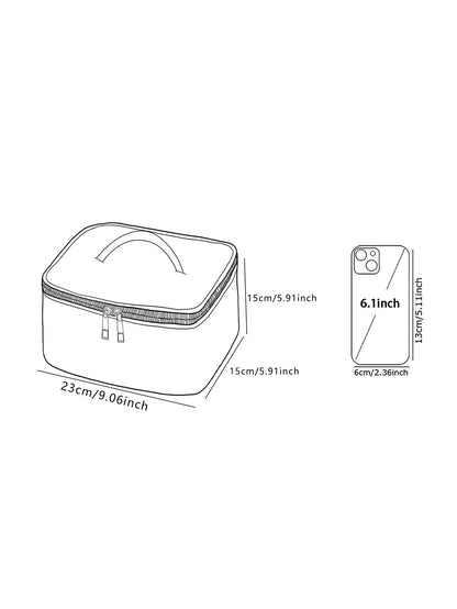 Travel-Ready Tiger Cosmetic Bag - Stylish & Practical