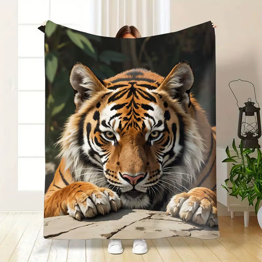 Cozy Tiger Blanket 