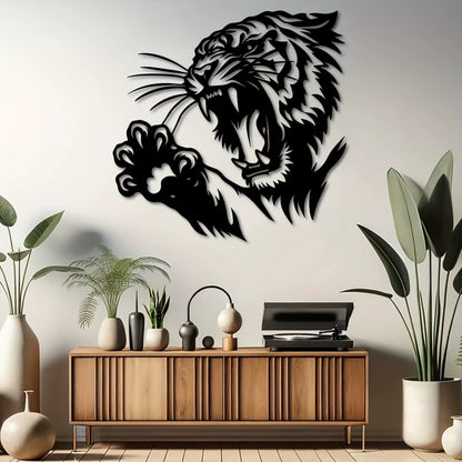  Metal Tiger Wall Art Decor 
