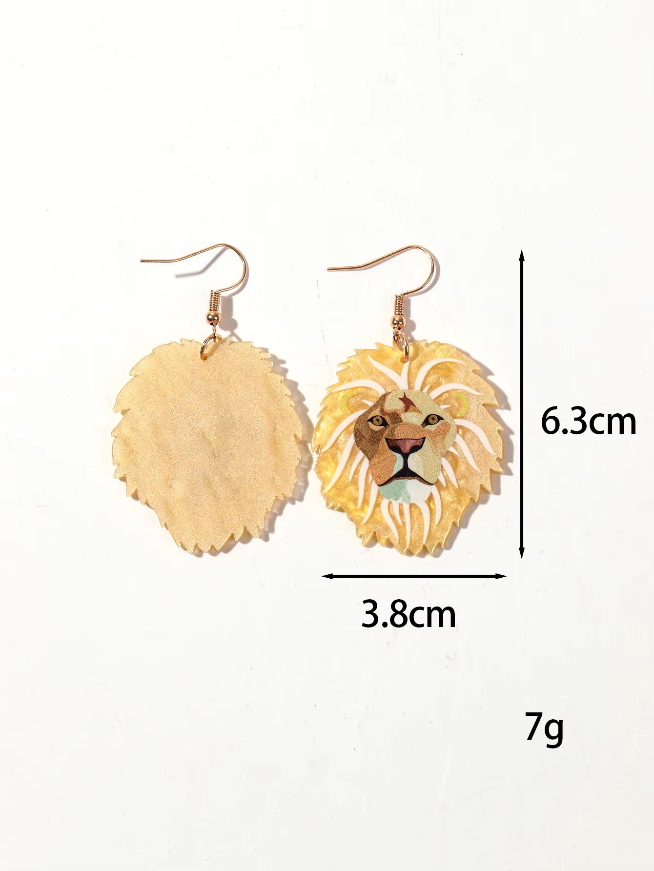 Fun Lion Earrings 