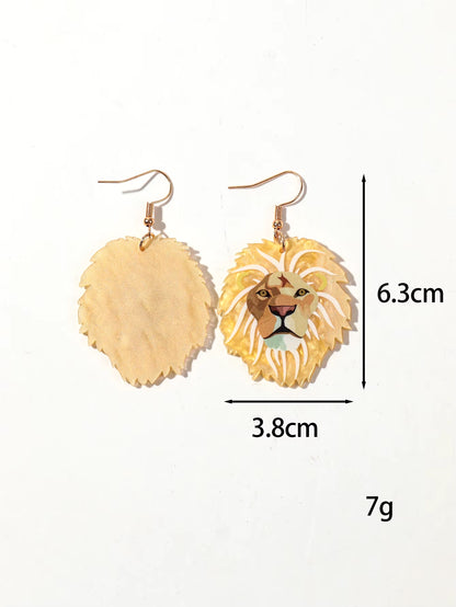 Fun Lion Earrings 