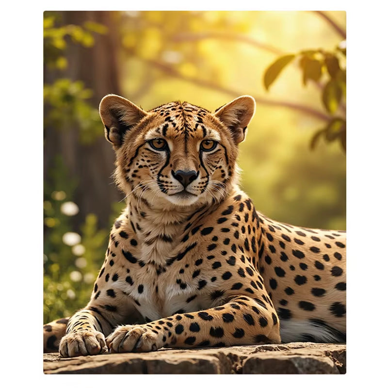 Cheetah Wild Throw Blanket