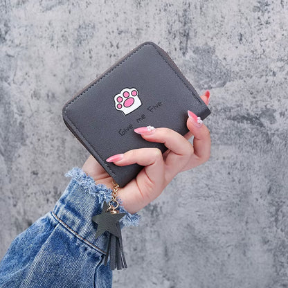 "Give Me Five" Paw Wallet in 8 Different Colors! 